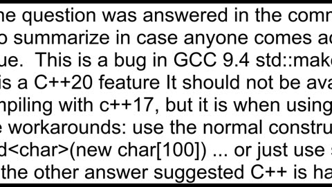 Why does my simple C program with shared_ptr segfault