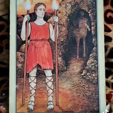 Mythic Tarot Two of Wands