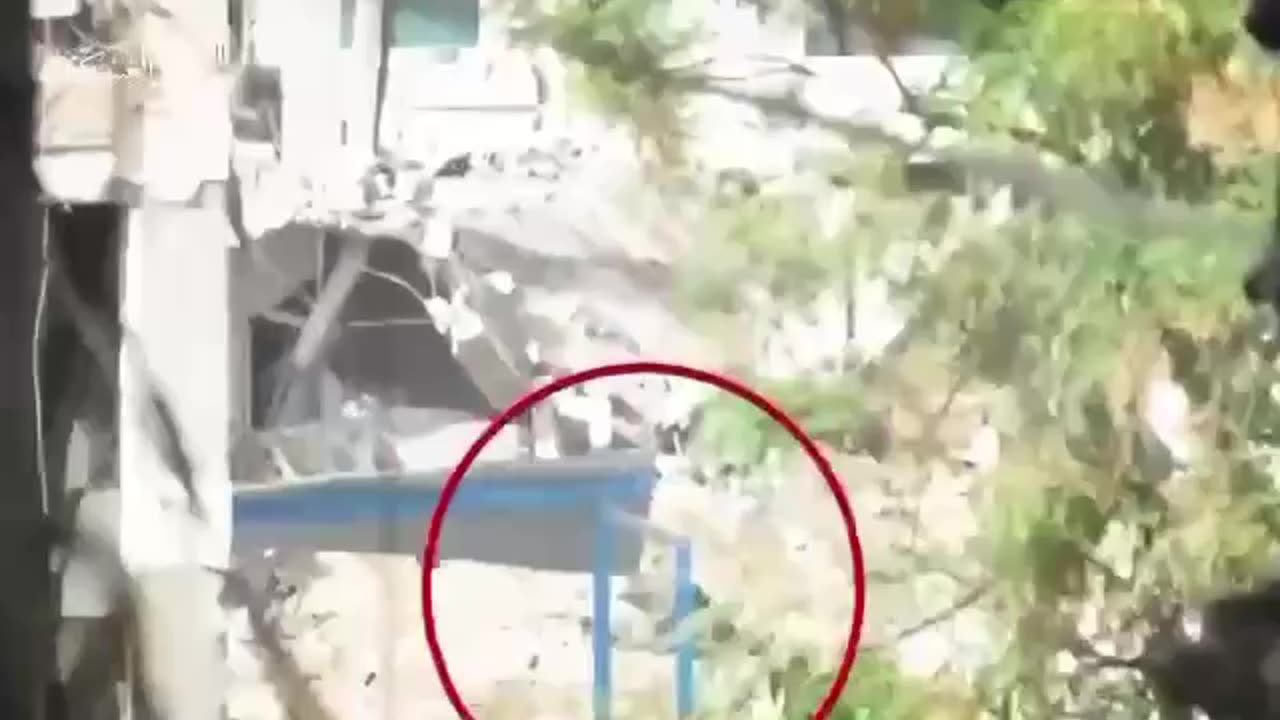 The work of a Hezbollah sniper on Israeli soldiers.