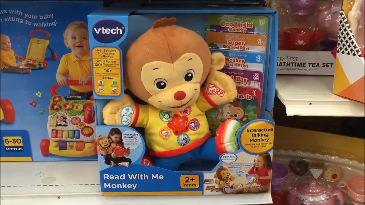 Read with Me Monkey Toy