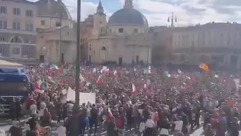 Protests against vaccine mandates intensify in Italy