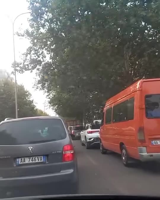 Trafiku ne Tirane ne 9 shtator 2024