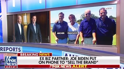 Devon Archer states; Joe Biden was put on the phone to sell the brand.