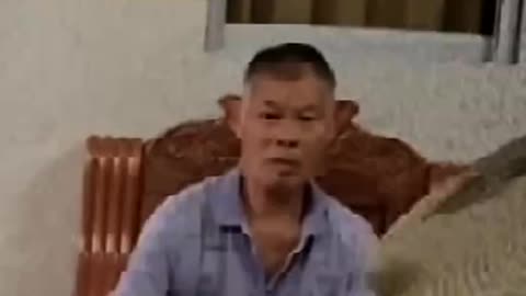 Grandpa: I didn't see this trick when I chased you