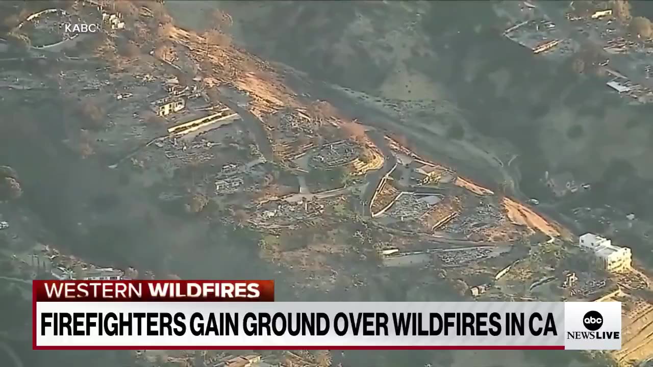 Mountain Fire in Ventura County, California