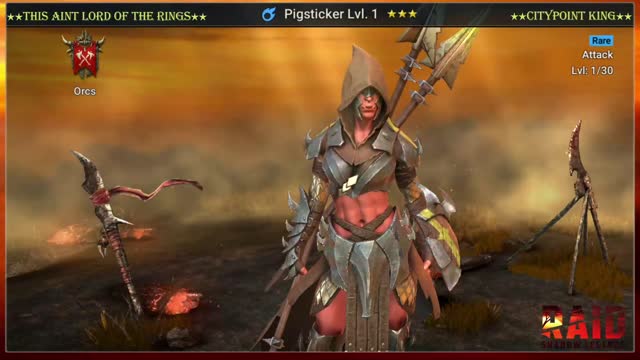 Raid Shadow Legends - Pigsticker - Classic Skin