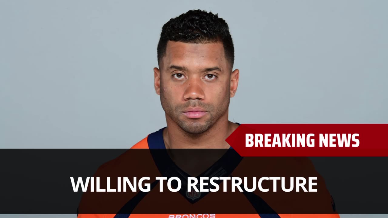 Russell Wilson Is Willing To Restructure His Contract But There Is One Condition