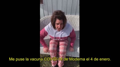 Convulsiones tras ponerse la vacuna COVID-19 de Moderna