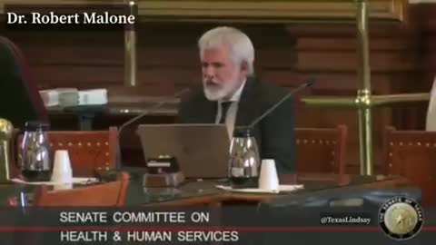 DR. ROBERT MALONE - TESTIFIES IN FRONT OF TEXAS STATE SENATE HEARING JUNE 28, 2022