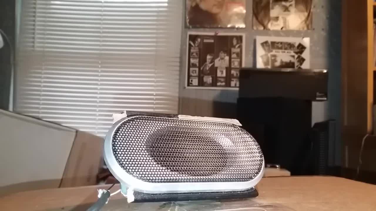 Blowing speakers