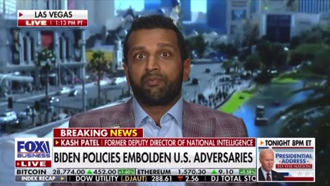 Kash Patel- Iran has launched a World War