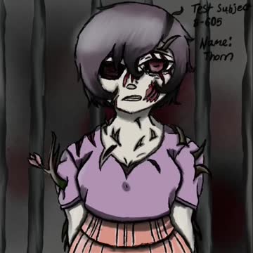 Test Subject B-605, Thorn speedpaint #Ventart