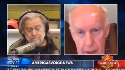 Steve Bannon with General McInerney