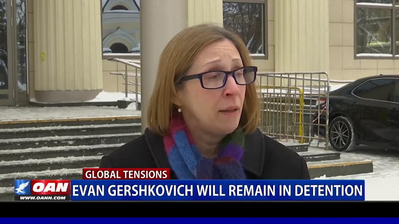 Evan Gershkovich Will Remain In Detention