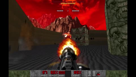 Brutal Doom - The Shores of Hell - Ultra Violence - Tower of Babel (E2M8)