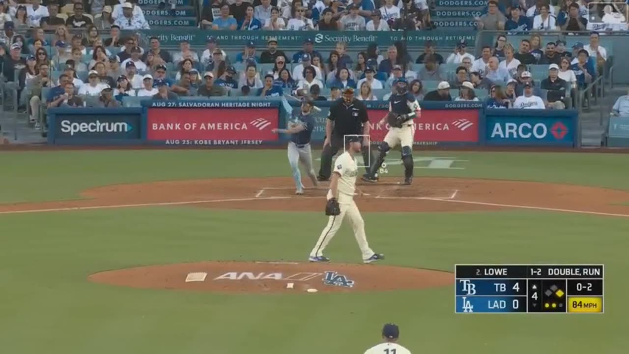 US Sports Baseball Feat. Rays vs. Dodgers Game Highlights (8/24/24)