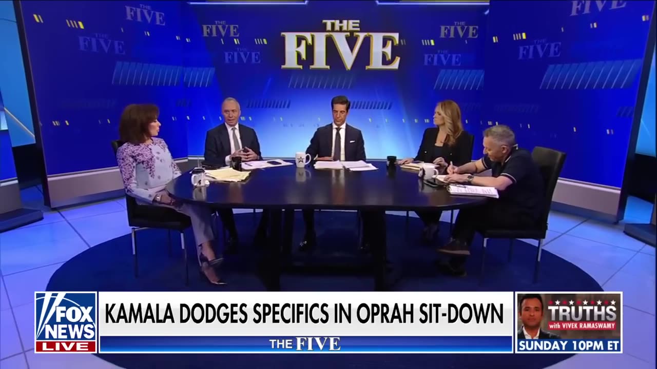 'The Five' reacts to Oprah's star-studded sit-down with Kamala Harris