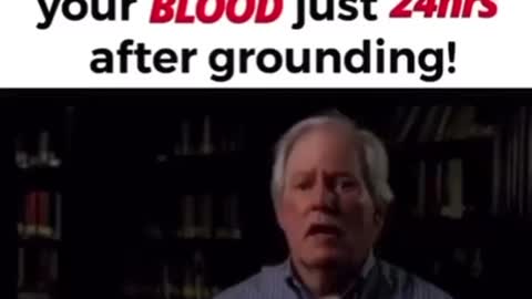 Grounding: Your blood just after 24 hours
