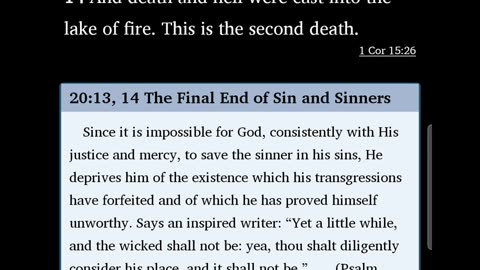 Morning Prayer 339: Revelation 20:13-14