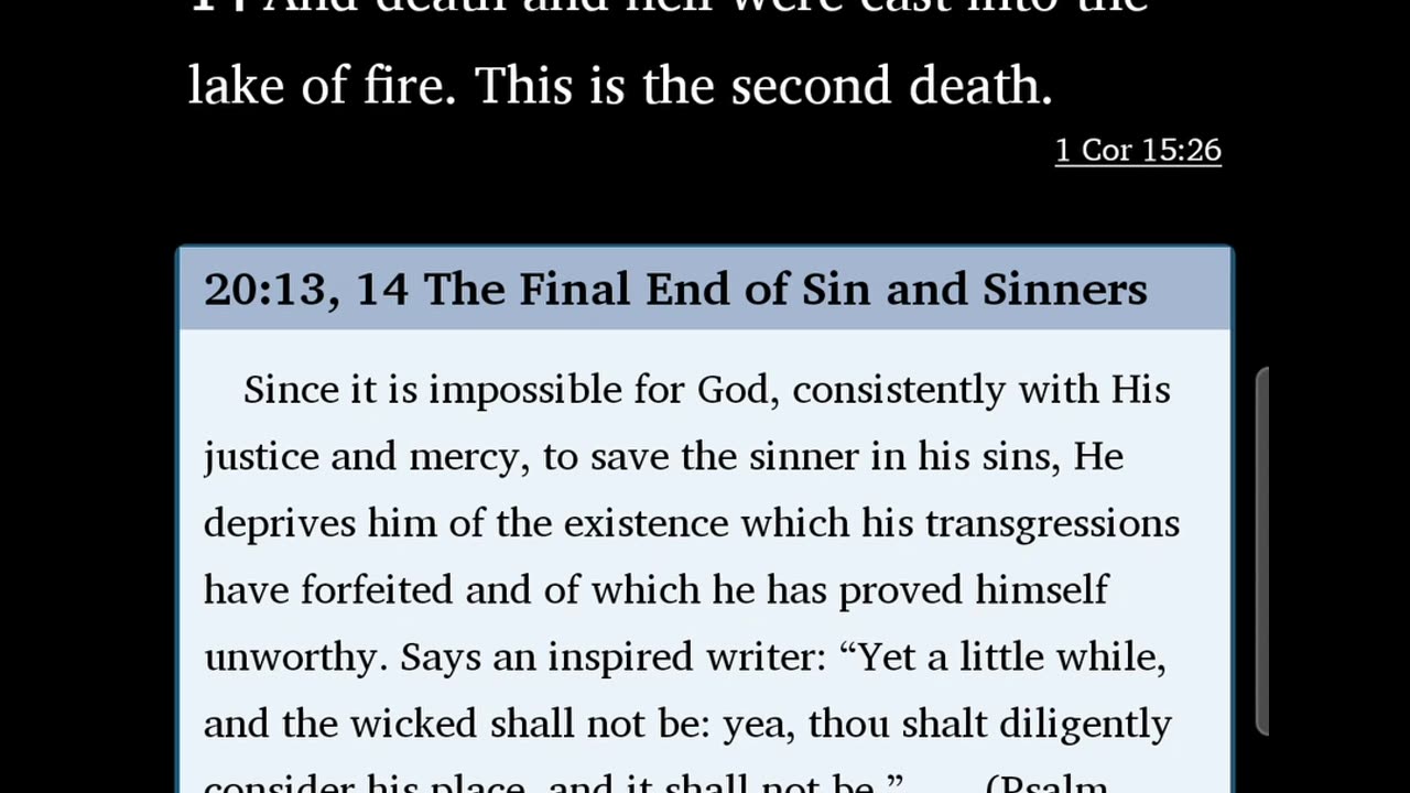 Morning Prayer 339: Revelation 20:13-14