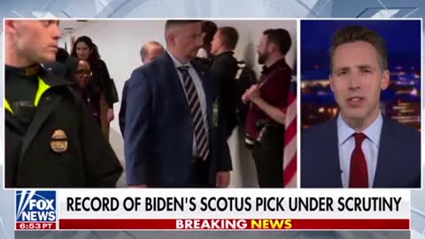 Senator Hawley: Biden Supreme Court Justice Nominee has a soft spot for child sex offenders