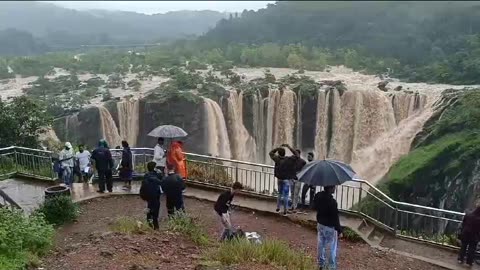 Beautiful view of Water falls