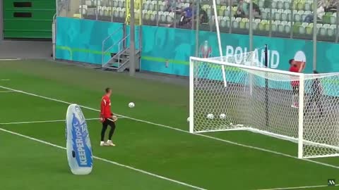 Great shot in fooball