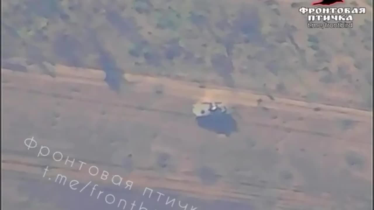 Defeat of a German Marder 1A3 infantry fighting vehicle from an ATGM near Verbov.