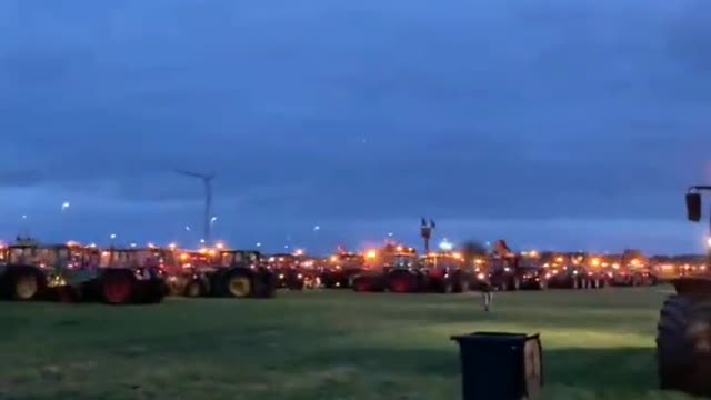 Dutch farmer protest power