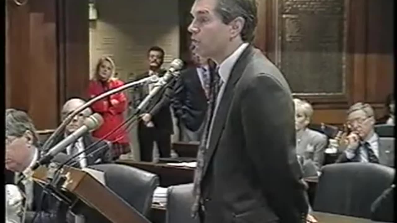 February 21, 1993 - WISH-TV General Manager Paul Karpowicz Addresses Indiana Lawmakers