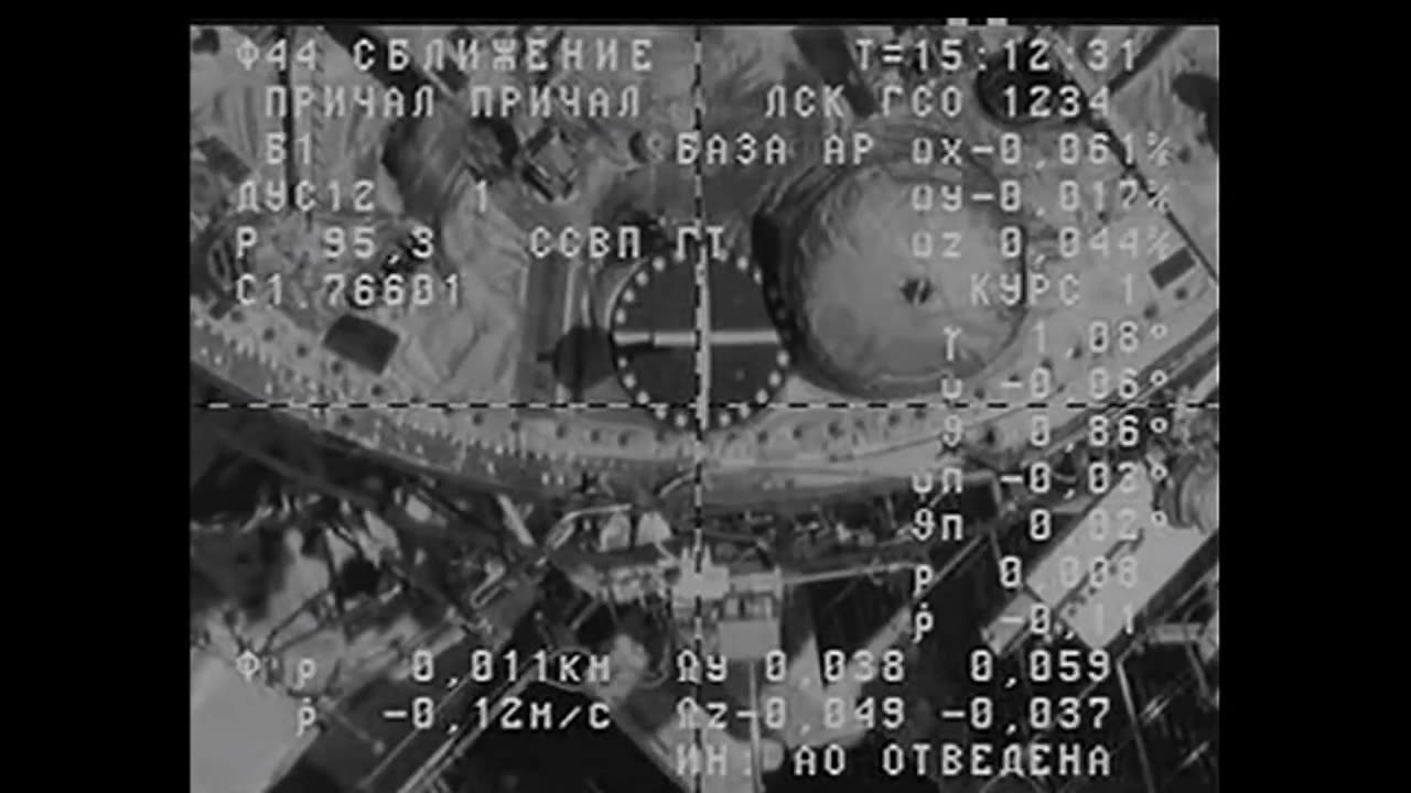 Space station cargo craft completes test of automated rendezvous system