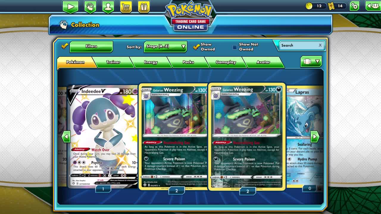 i hope i can play pokemon trading card game online when i unlock live