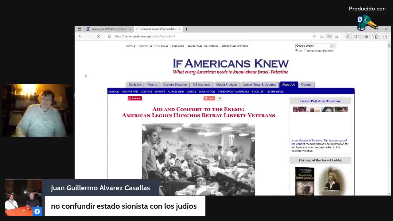 55o aniversario del ataque contra el USS Liberty (9-6-22)