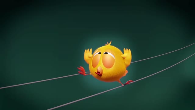 Funny, Chicky Cartoon in English for Kids