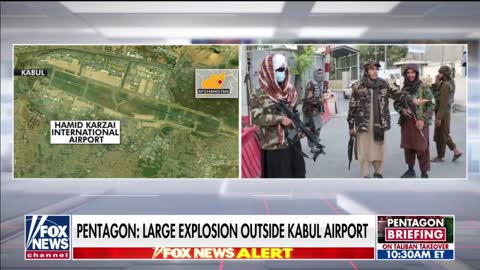 BREAKING! Large explosion at Kabul airport!!!