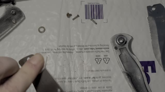 Knife tune up on old find