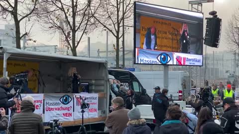 Astrid Stuckelberger speech, Bern, 12 Nov 2021, English & German Simultaneously, Covid Referendum 28 Nov