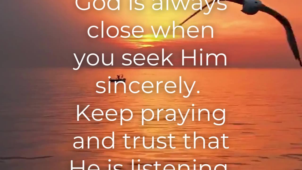 "The Lord is near to all who call on him, to all who call on him in truth." - Psalm 145:18