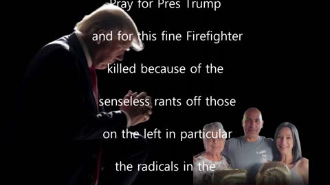Pray for President Trumps safety and the family off those killed or wounded in PA