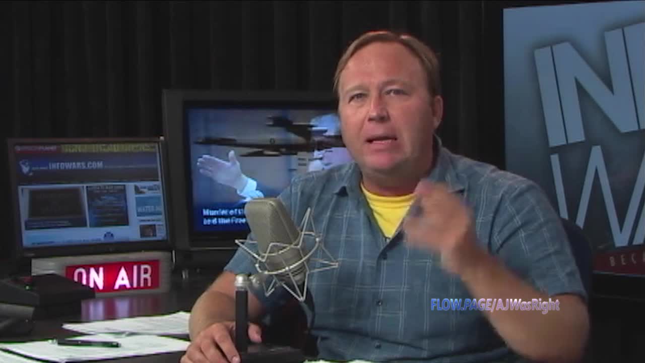 Alex Jones: You Are Being Sterilized - 7/15/10