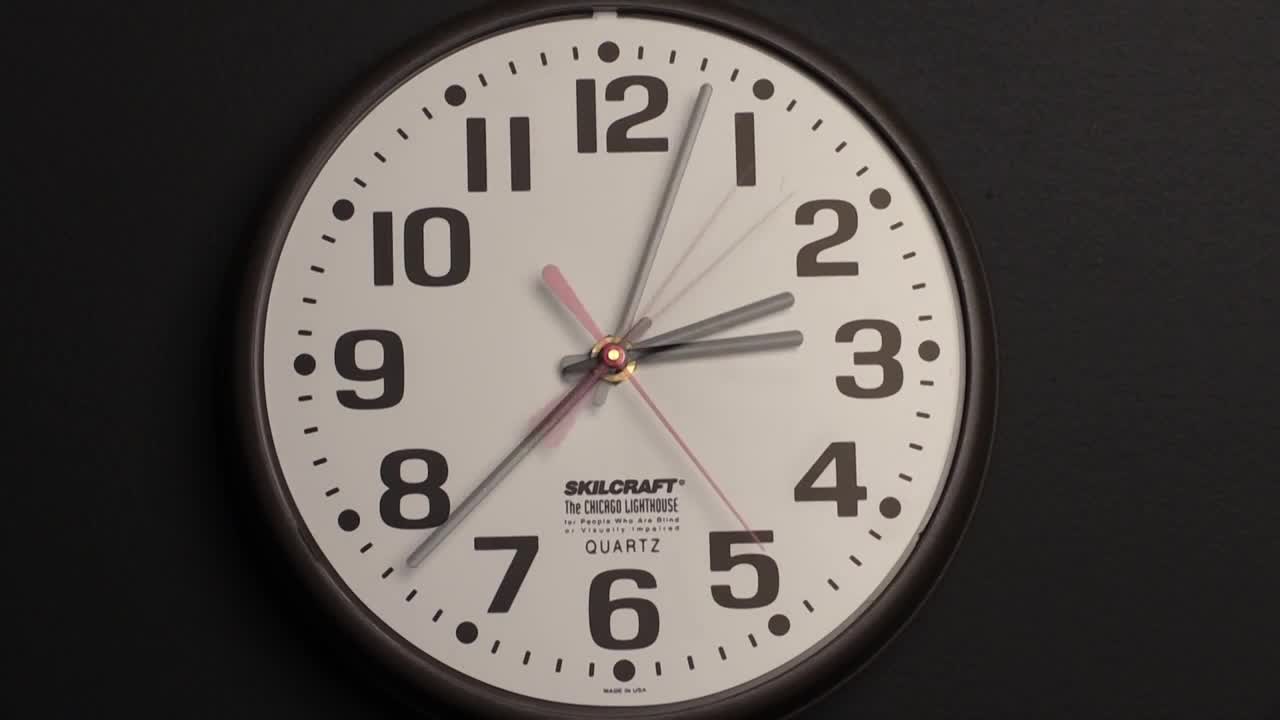 Clock Time Lapse Video