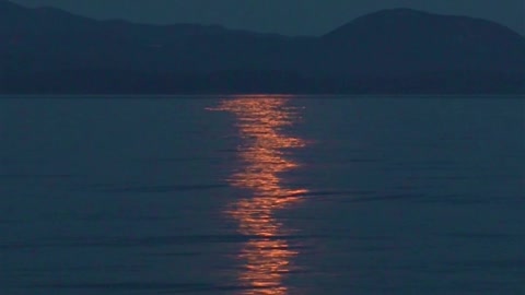 Sunset view near sea