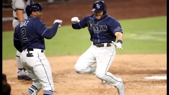 Tampa Bay Rays announce sign of Montreal future coming in the MLB playoffs.