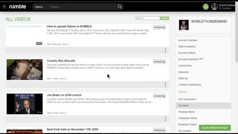 How to UPLOAD VIDEOS to RUMBLE