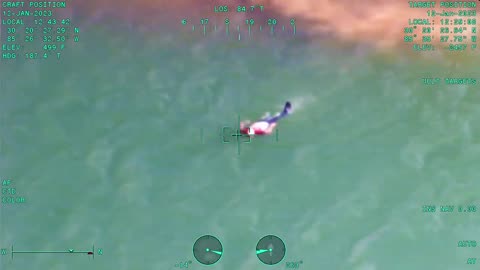 Man Flees to an Island to Escape Police