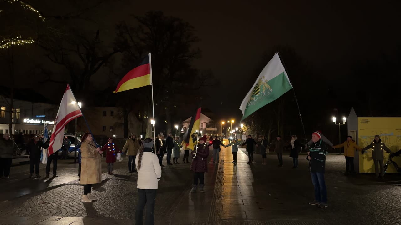 Greifswald - Menschen- und Friedenskette 02-12-2024