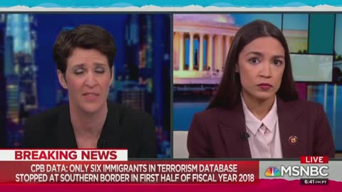 Ocasio-Cortez talks about effect of Trump's immigration policy on eating 3 meals a day