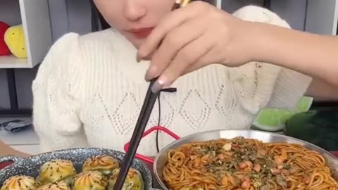 Eating Challenge ( 5 Meats, 9 DimSums, 3lb Pasta )