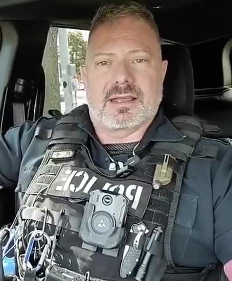 Police Officer Has a SAVAGE Message the Left Doesn't Want to Hear