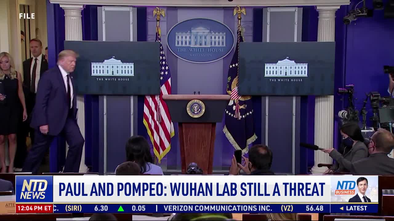 Paul and Pompeo: Wuhan Lab Still a Threat